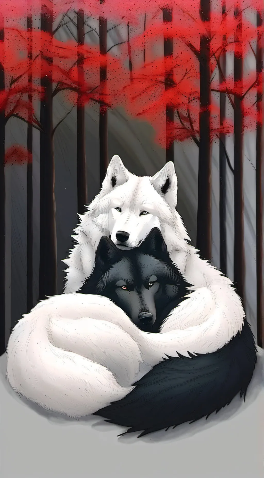 ai character: Night + Ivy background