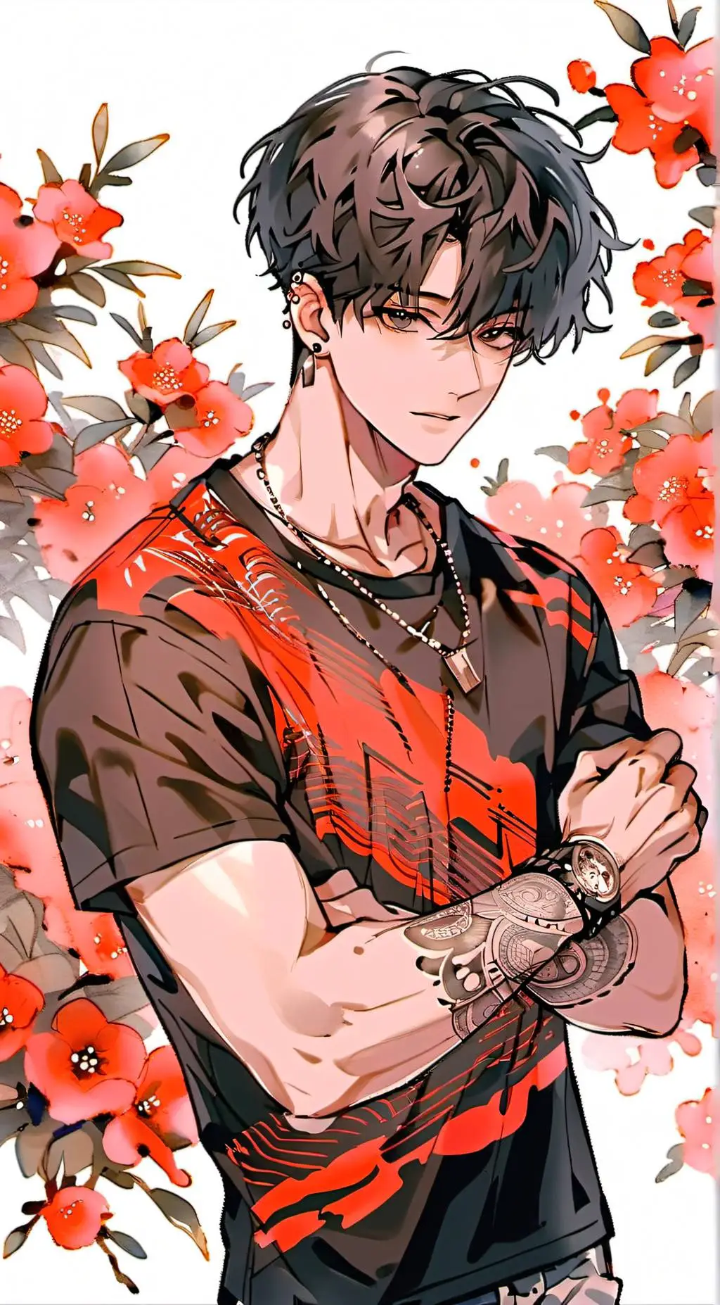 ai character: Brad background