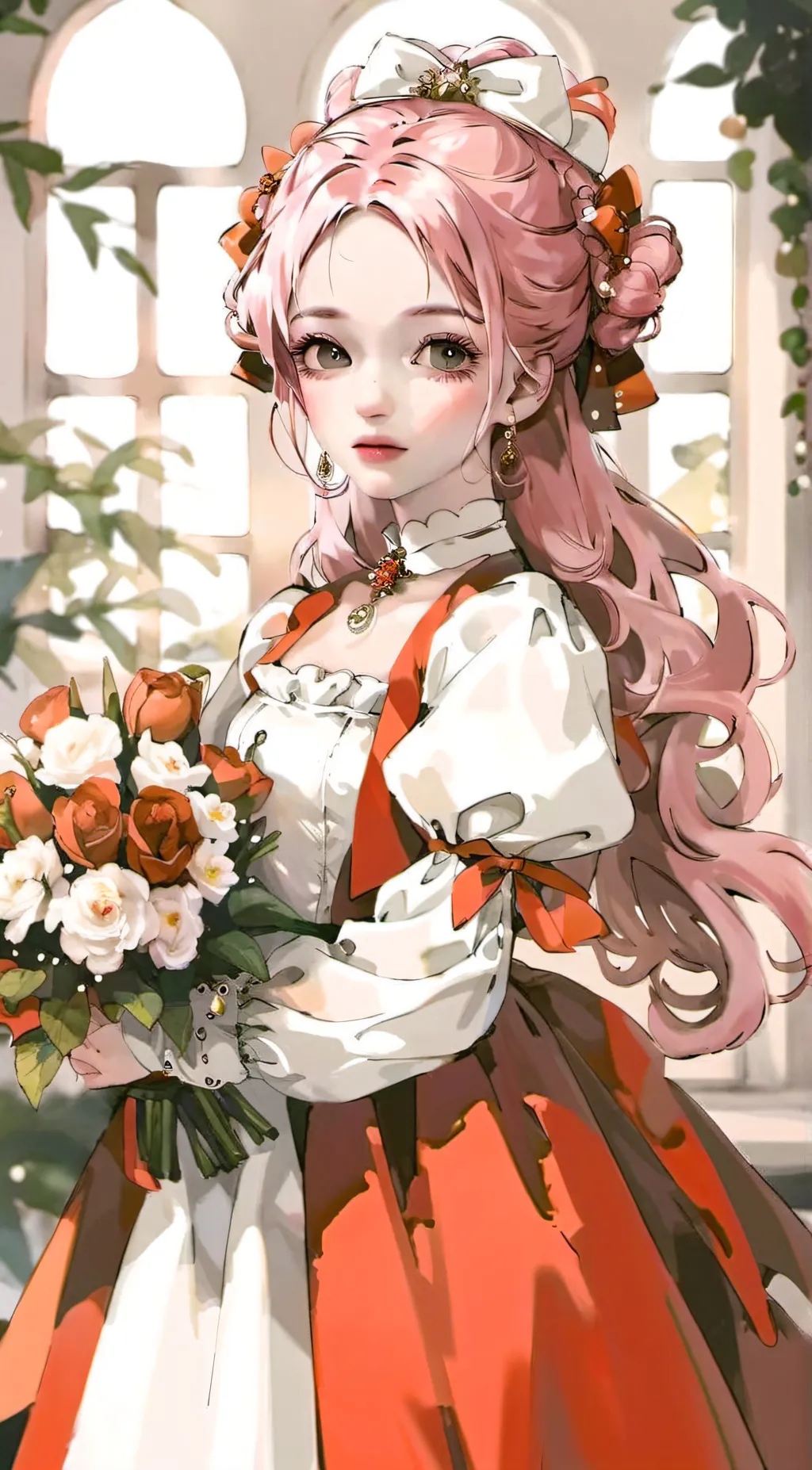 ai character: Lily background