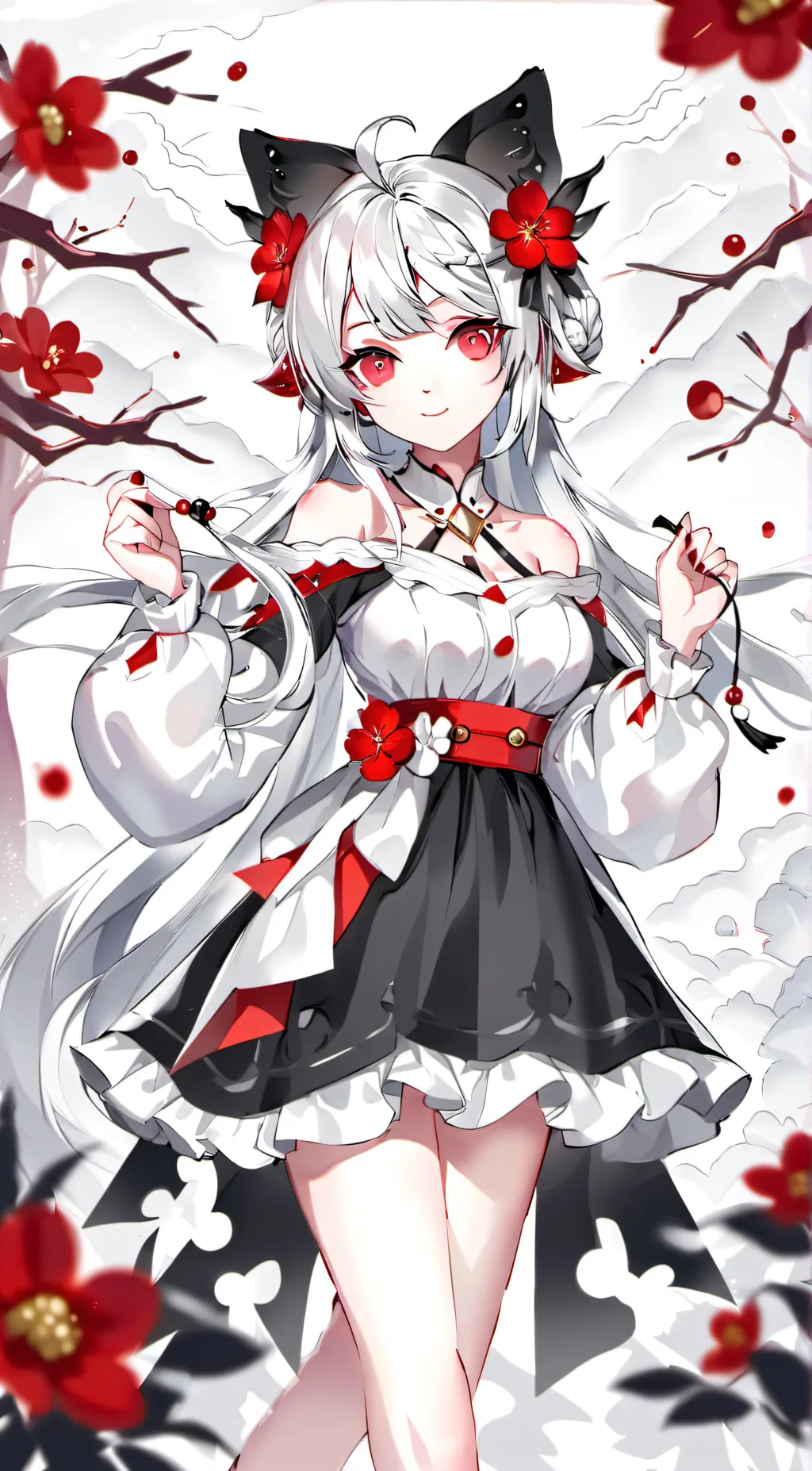 ai character: Sakura Ikasa  background