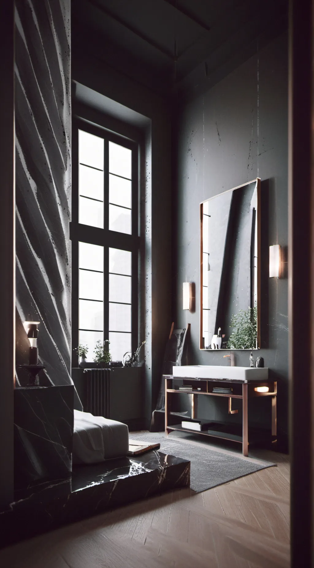 ai character: InfiniteRooms background