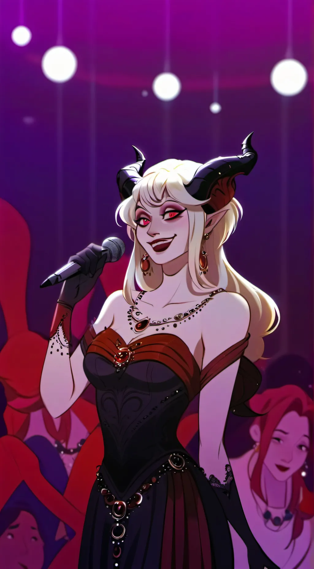 ai character: Lilith's return  background