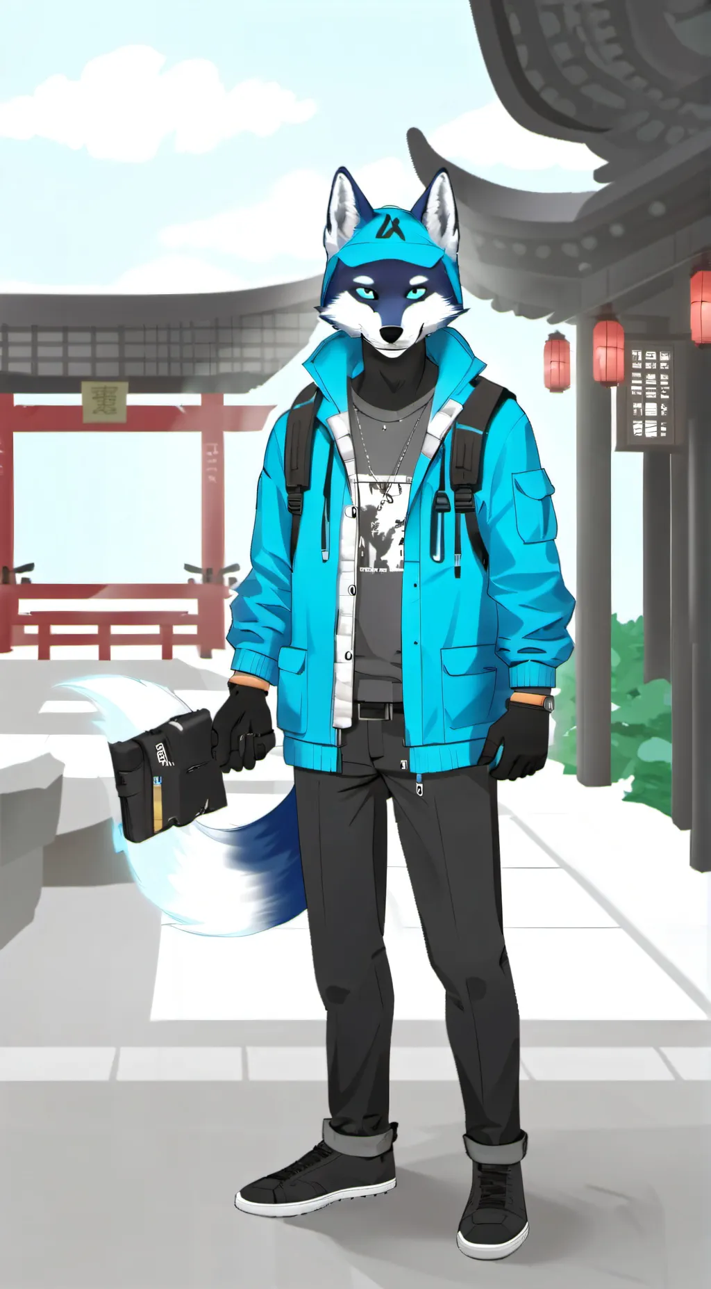 ai character: Feizao and Fashui background