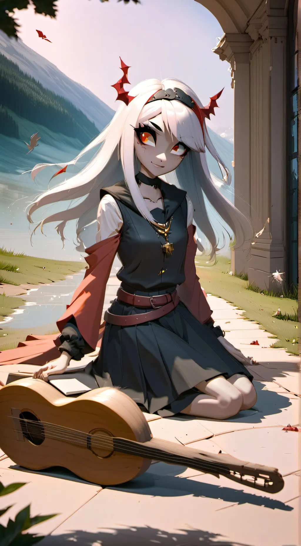 ai character: Vaggie background