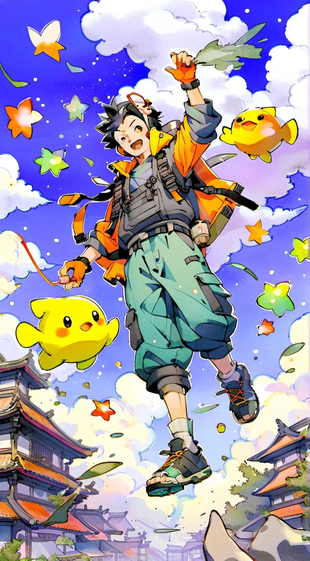 ai character: MHA  background