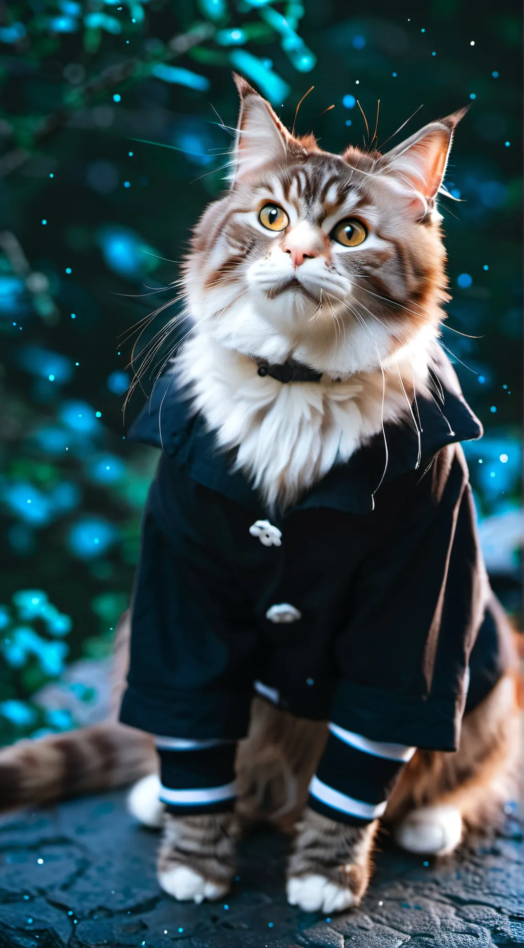 ai character: Meowy background