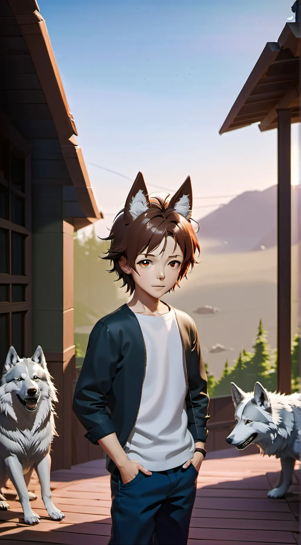 ai character: Ethan background