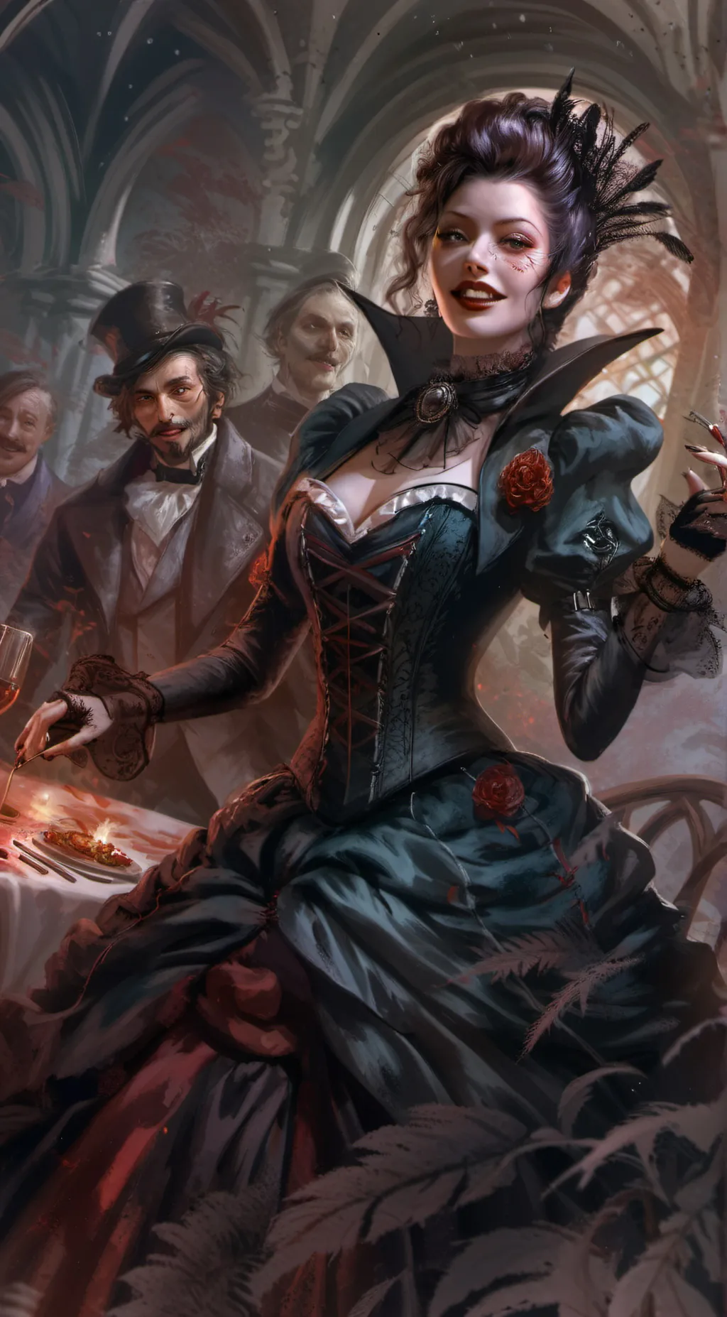 ai character: Sophia  background