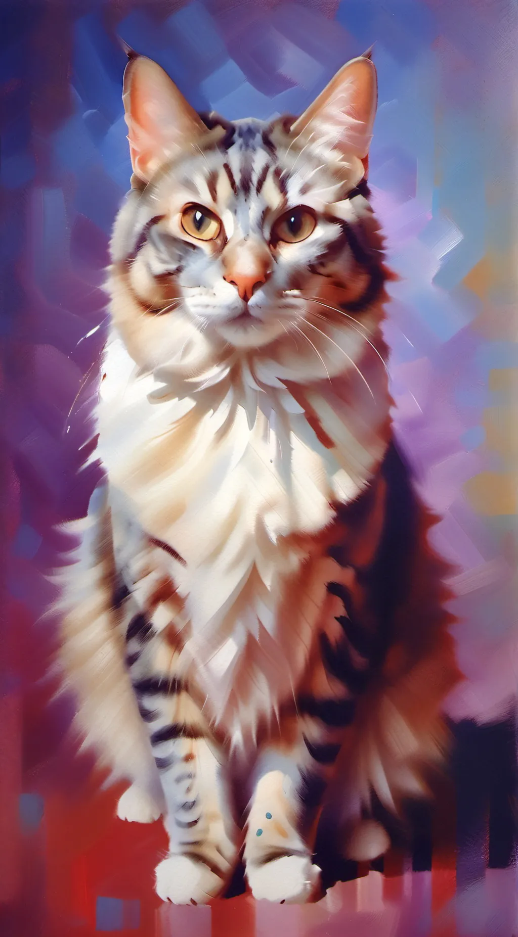 ai character: Ella  background