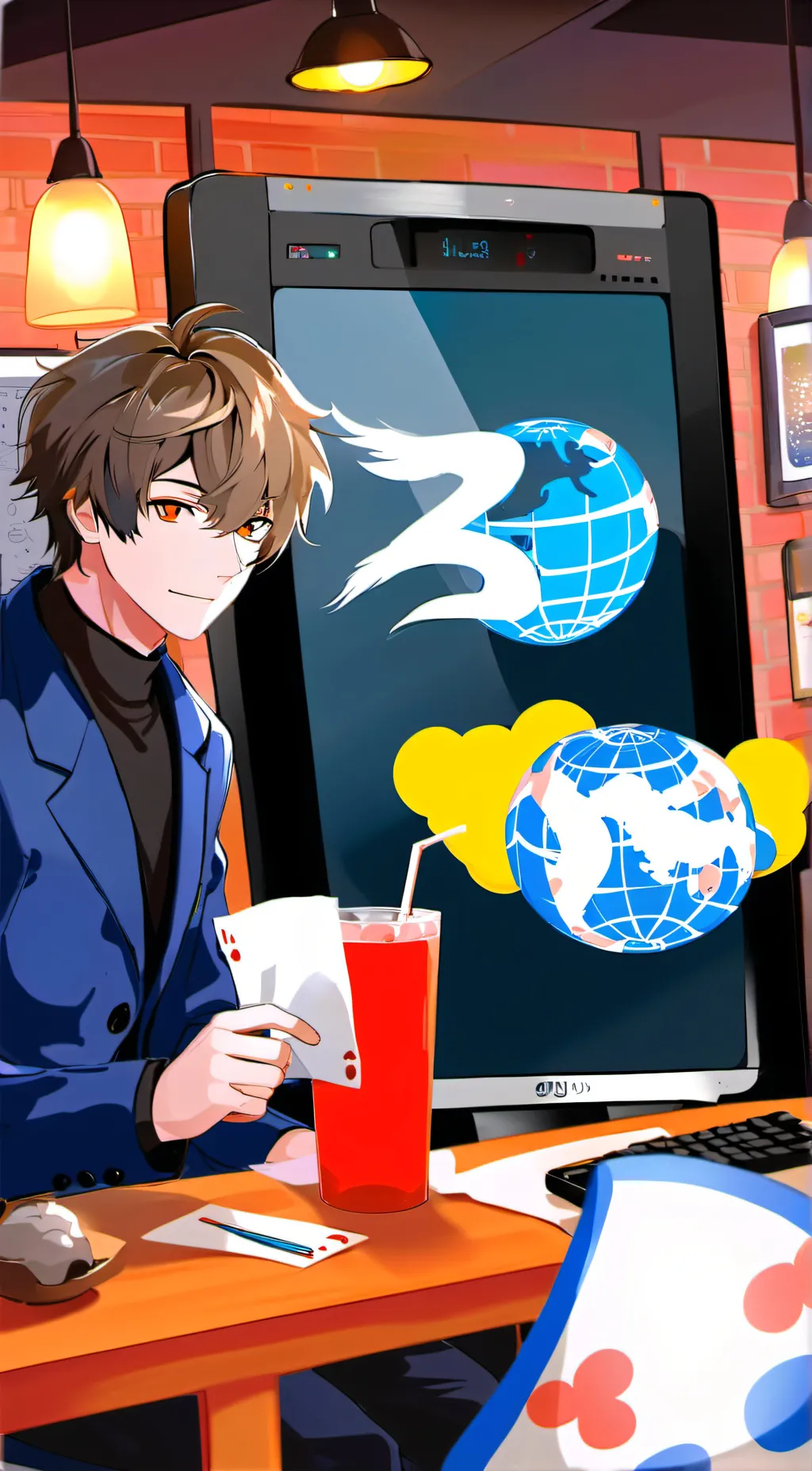 ai character: Eystream background