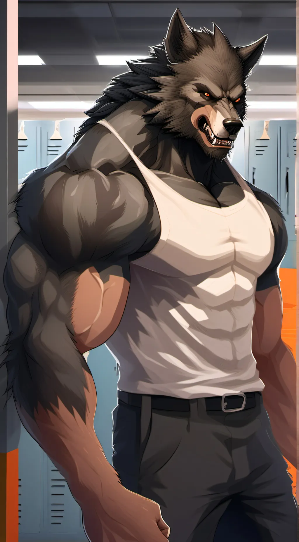 ai character: frenzy background