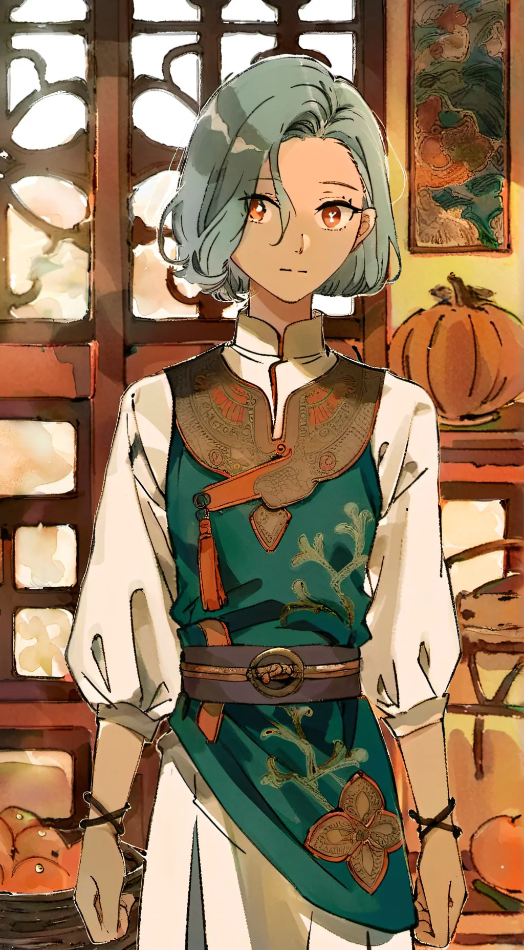 ai character: Paola Argyroff background