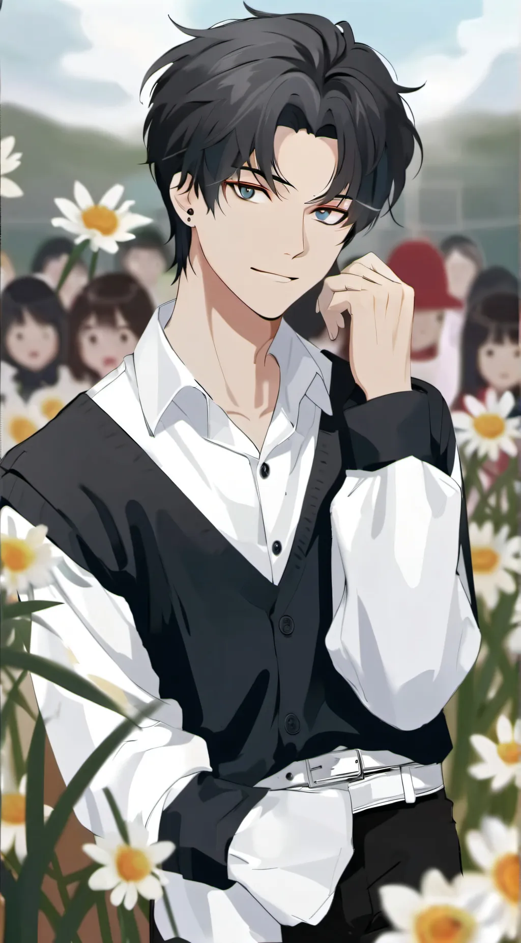 ai character: haku  background