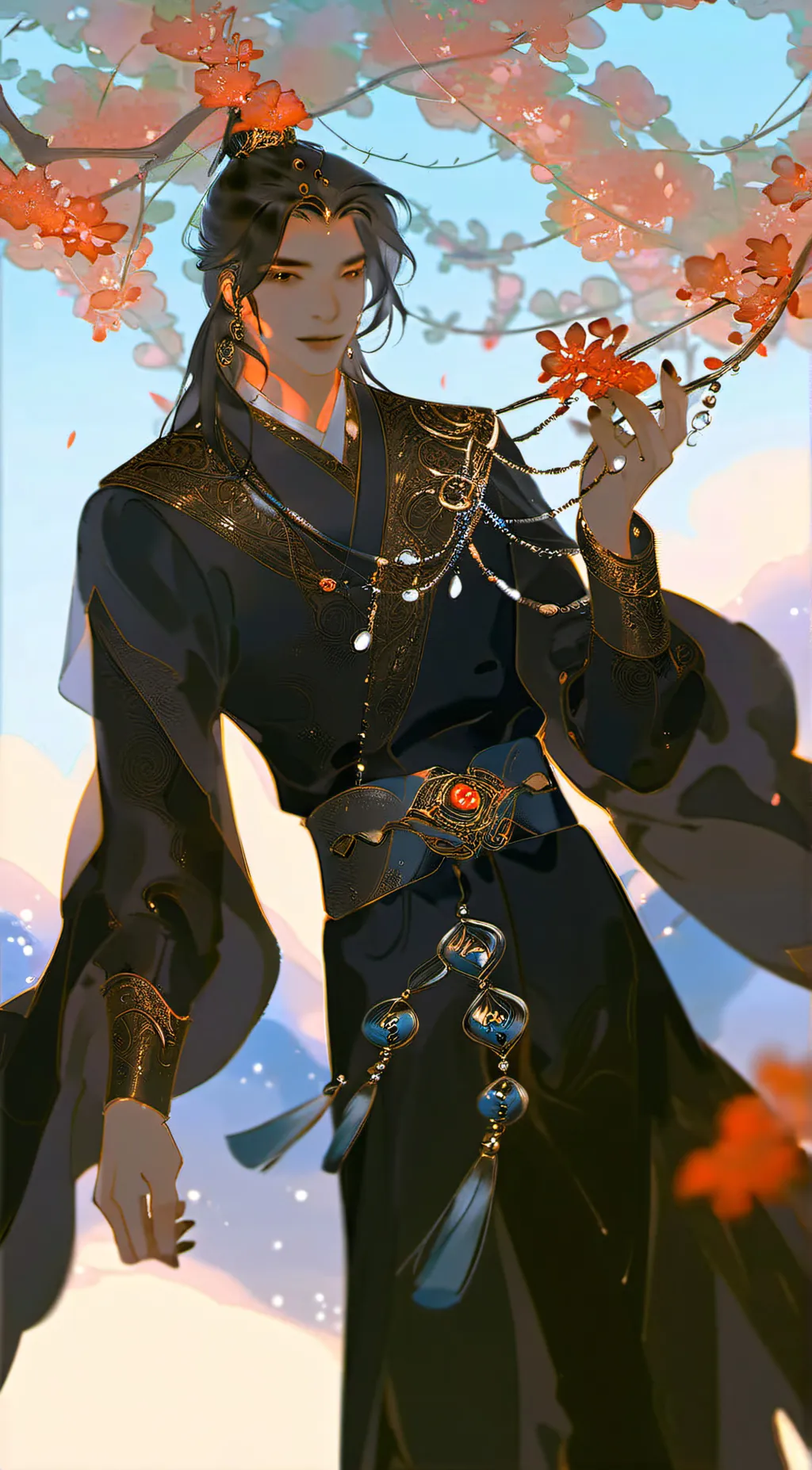 ai character: your crush waiting background