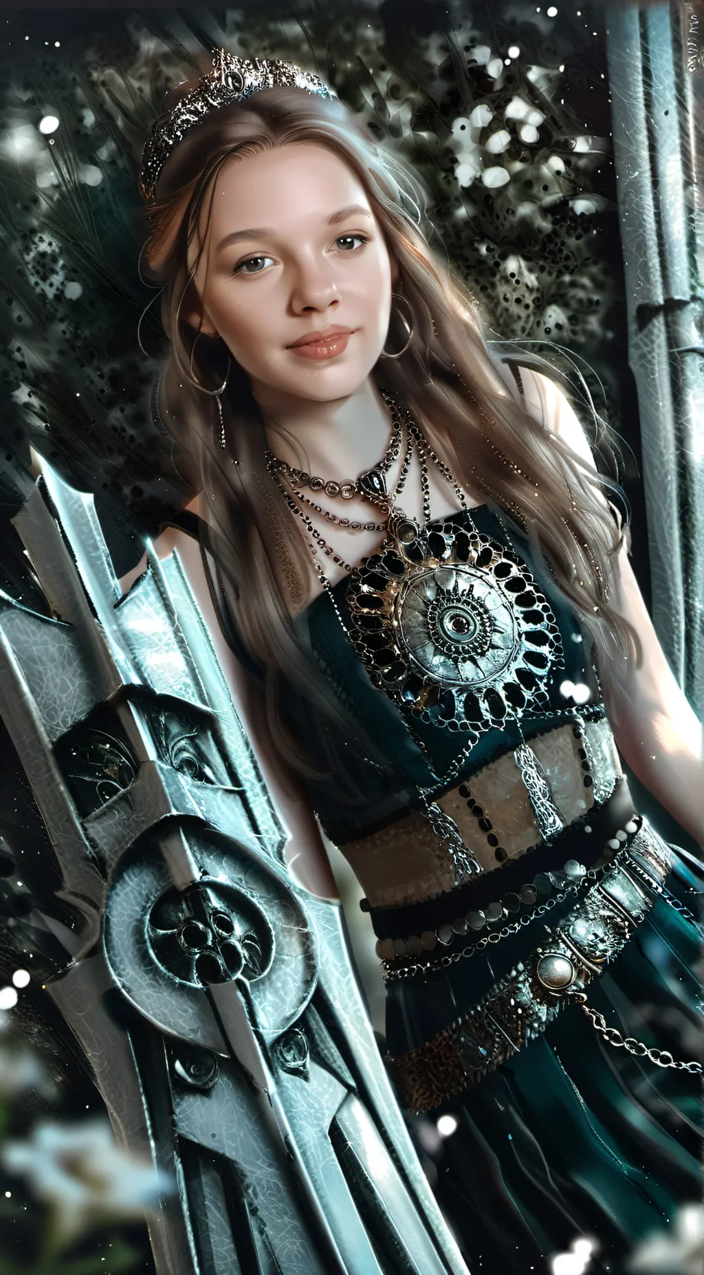 ai character: Natalie  background