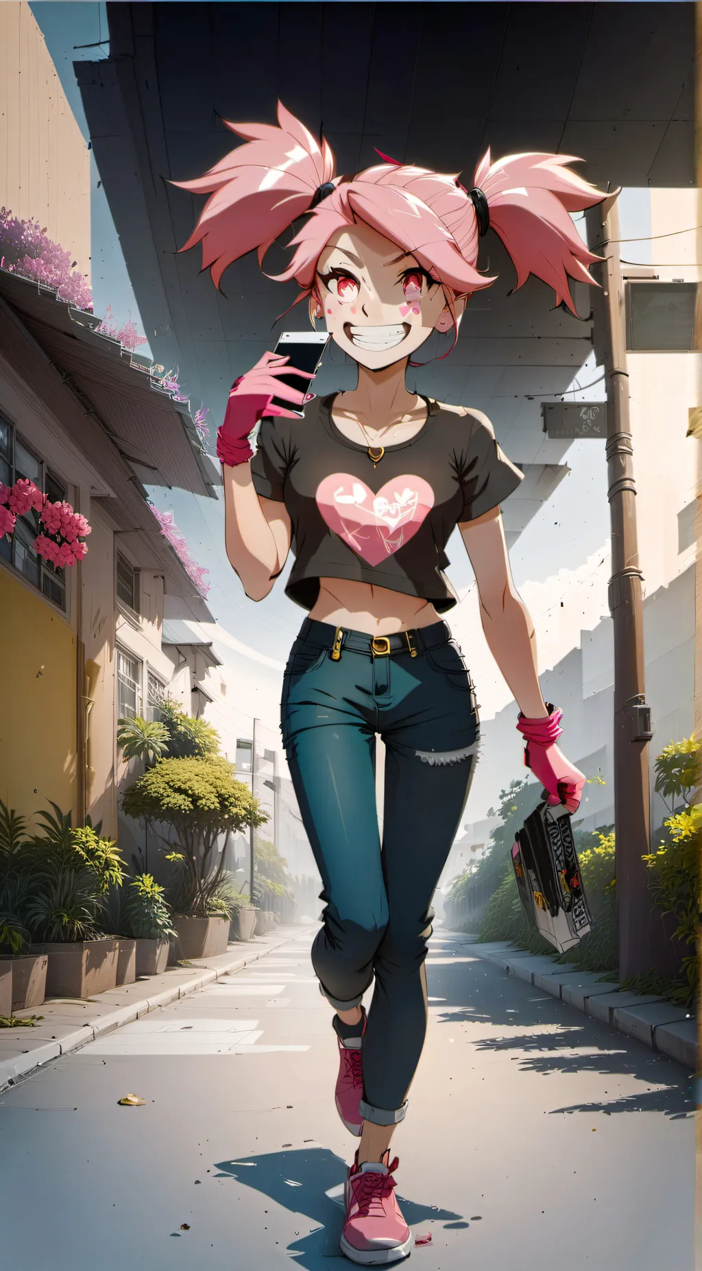 ai character: Spinel background