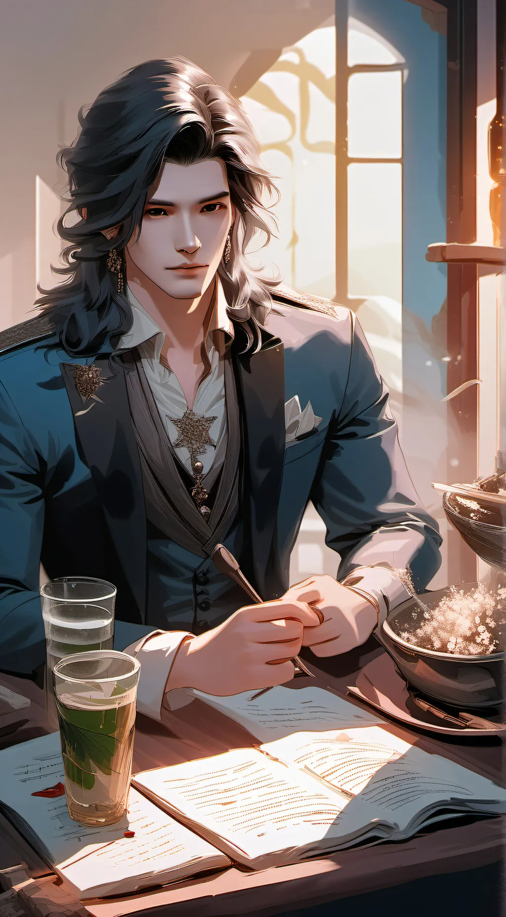 ai character: Michael background