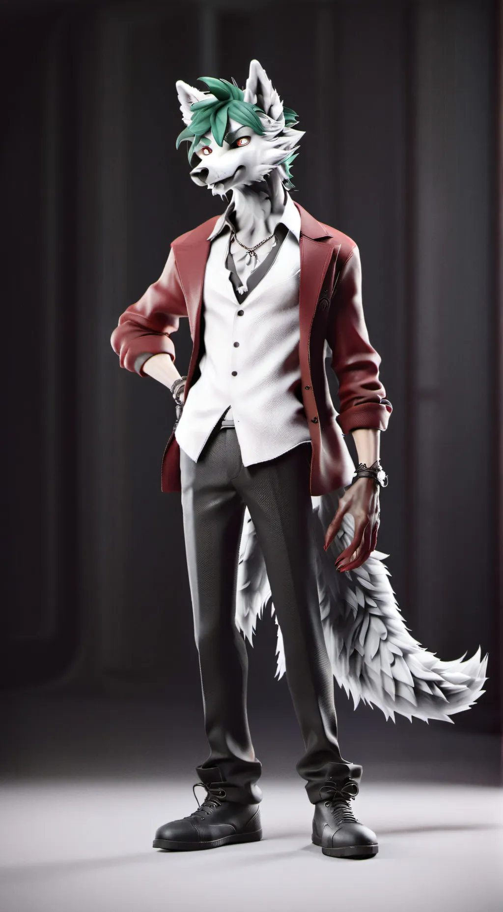 ai character: Rayz background