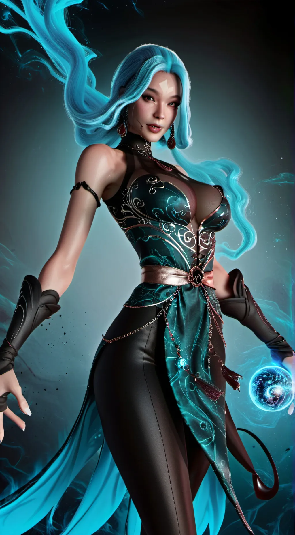 ai character: Ziana background