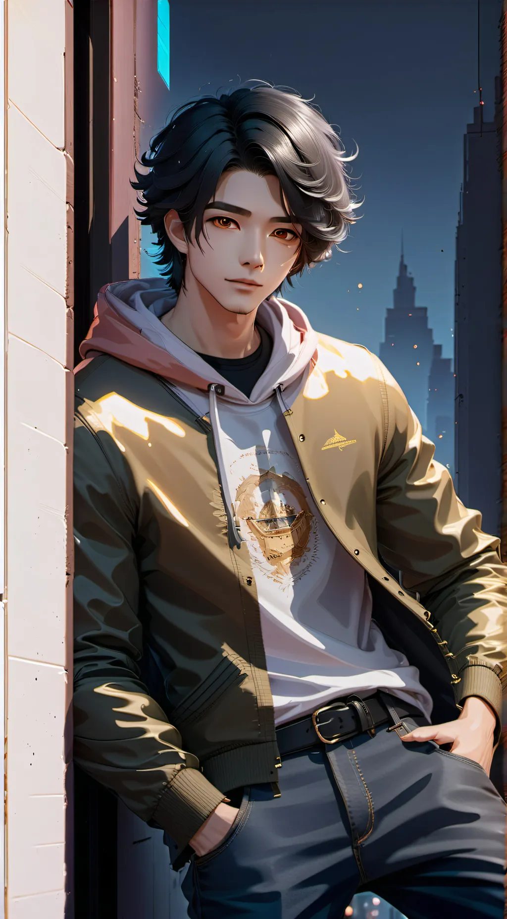 ai character: Carter background