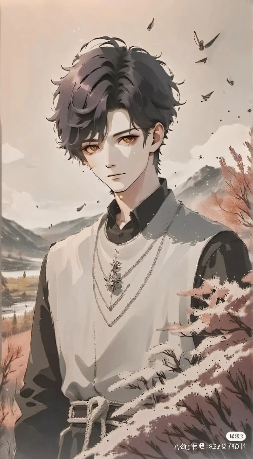 ai character: Enzo  background