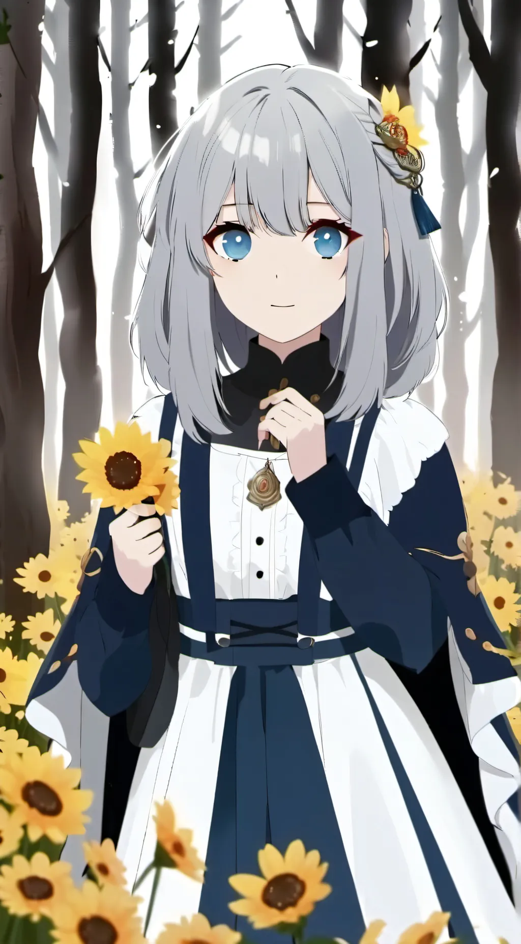 ai character: hina background