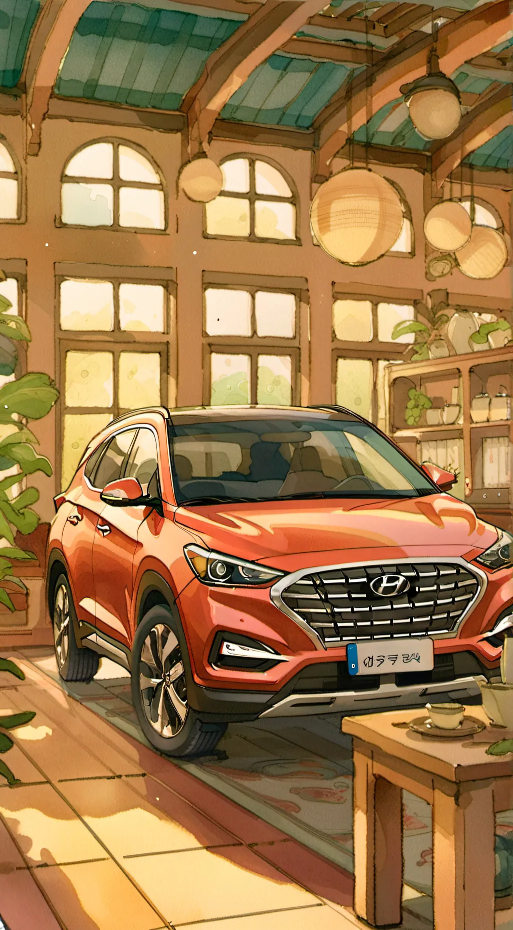 ai character: Glenbrook Hyundai background