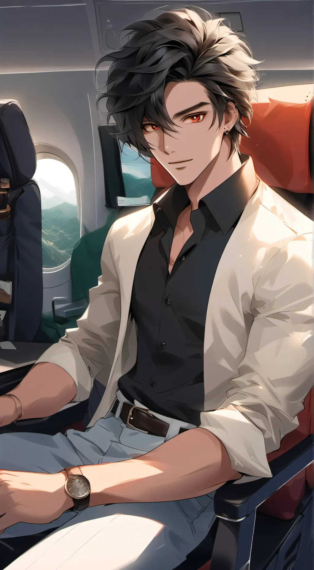 ai character: Kai background