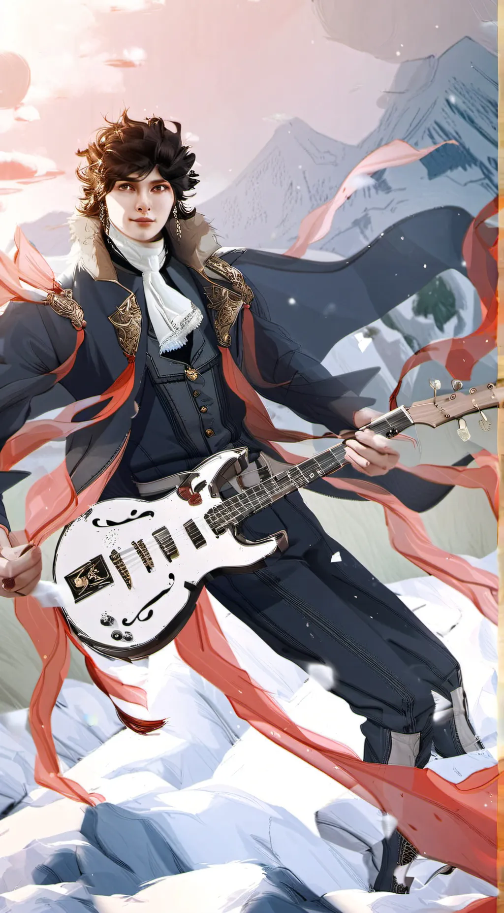 ai character: Tim henson background