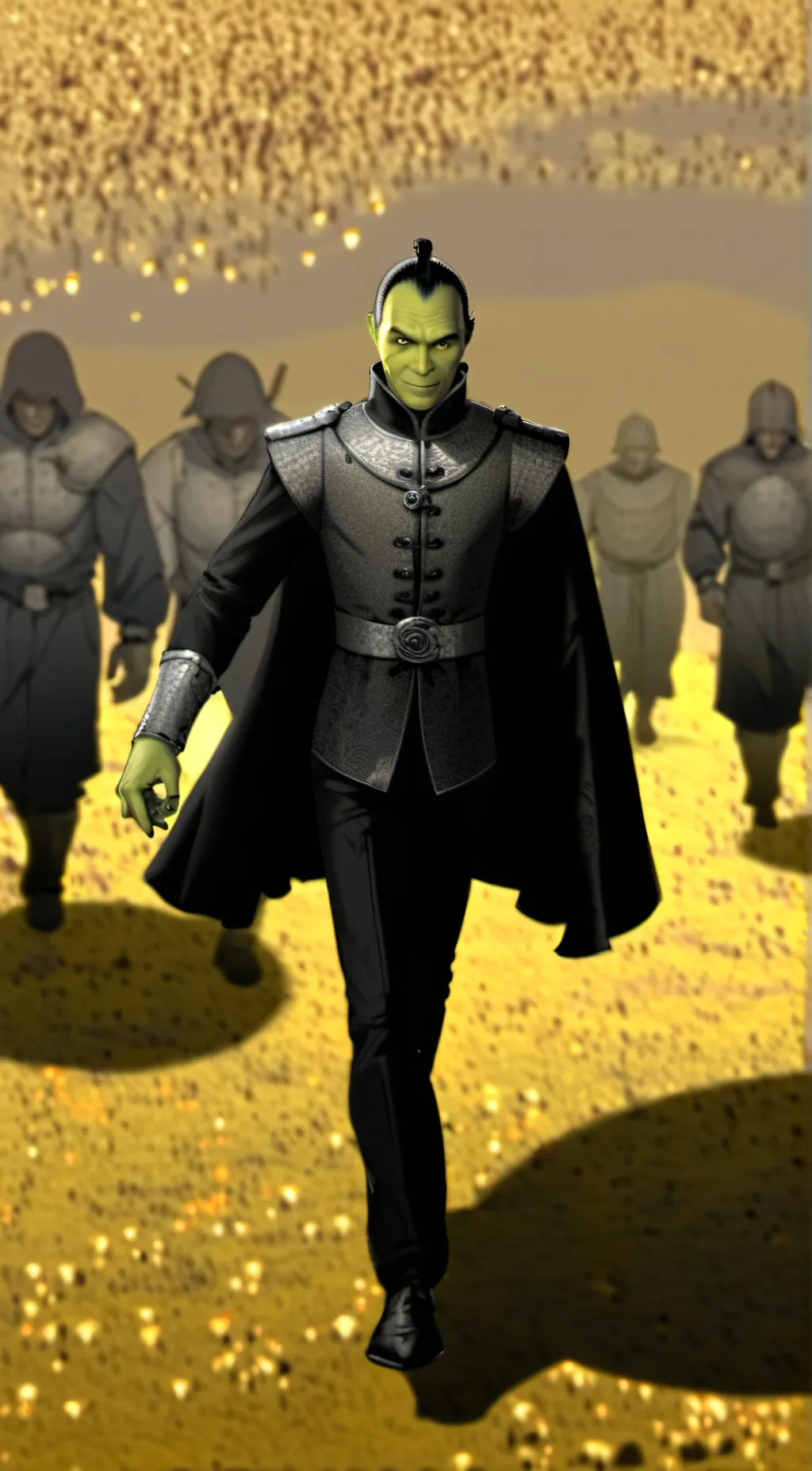 ai character: Smexy shrek background