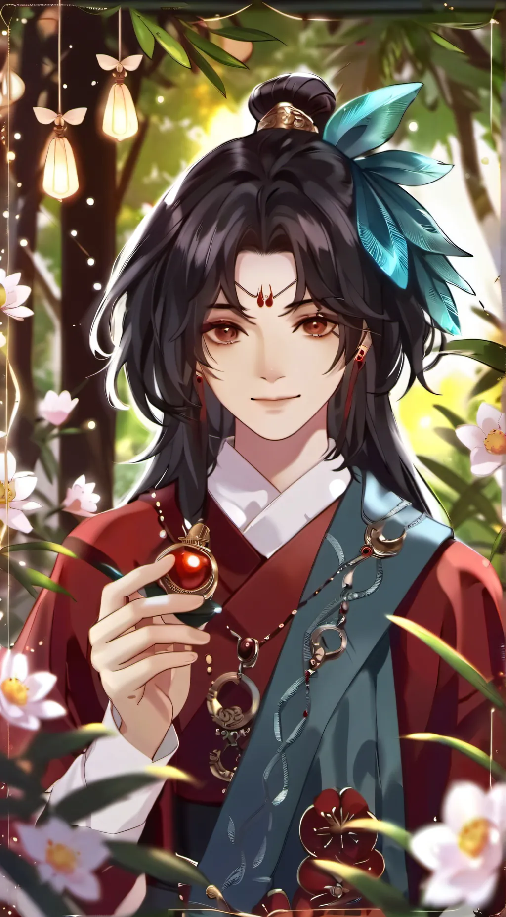 ai character: sandy background