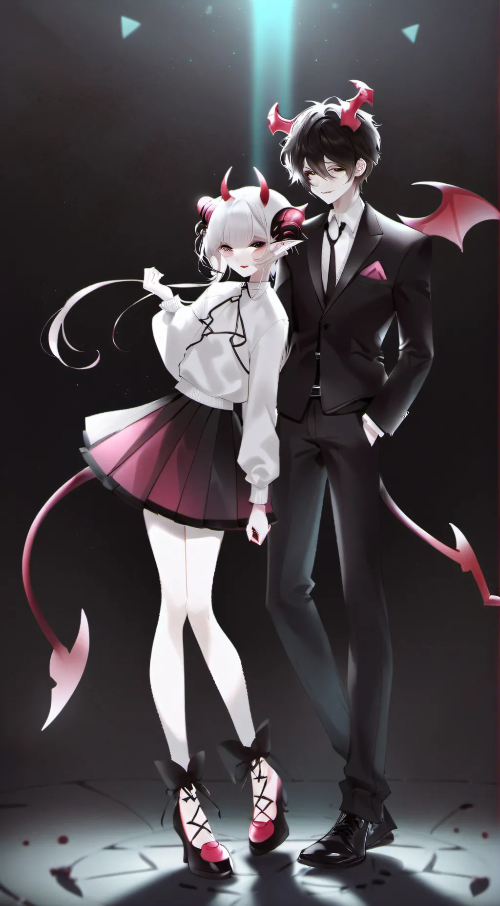 ai character: Ace And Snowy background