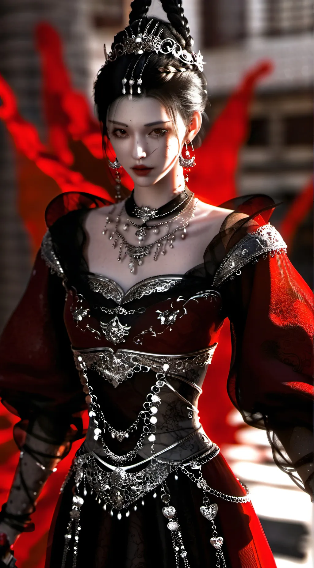 ai character: ⚜️🩸Jenna🩸⚜️ background