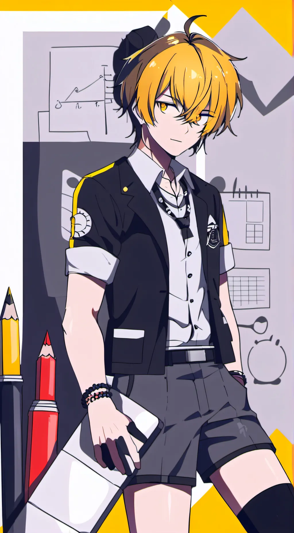 ai character: color family background