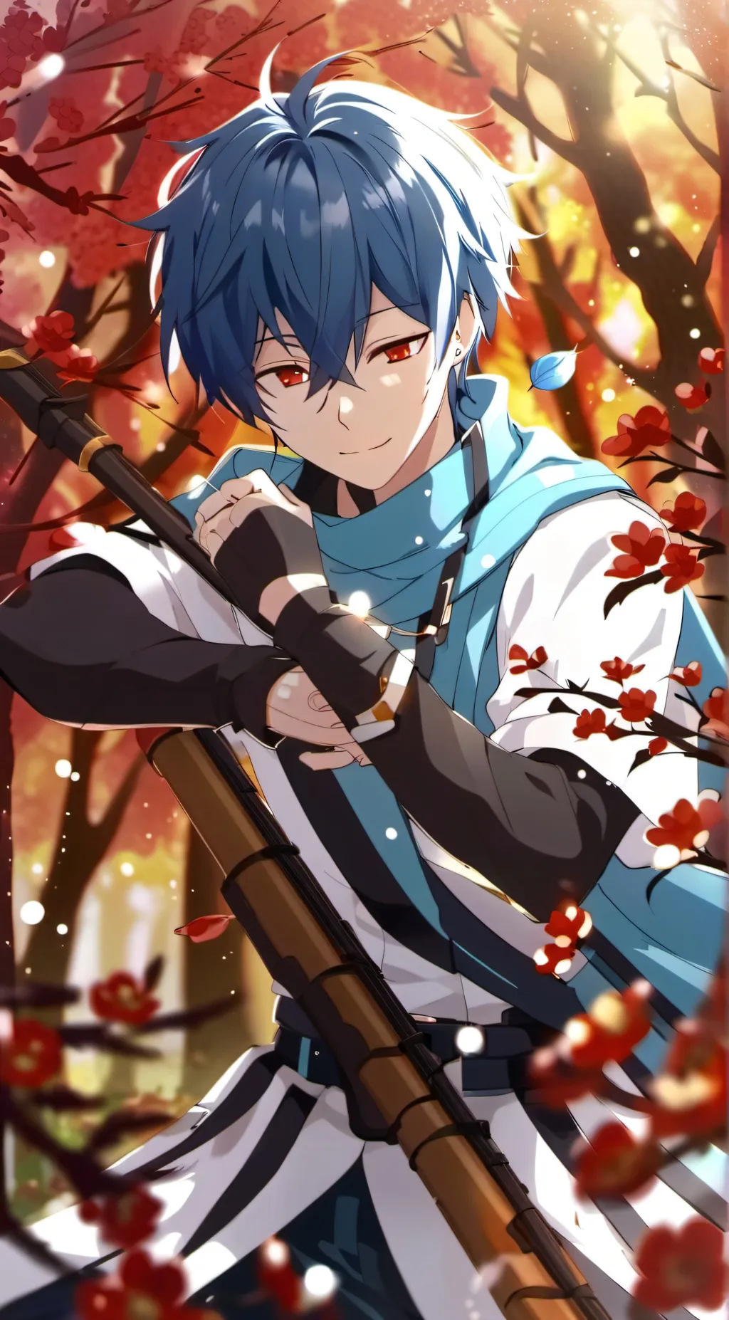 ai character: Garret Matoi background