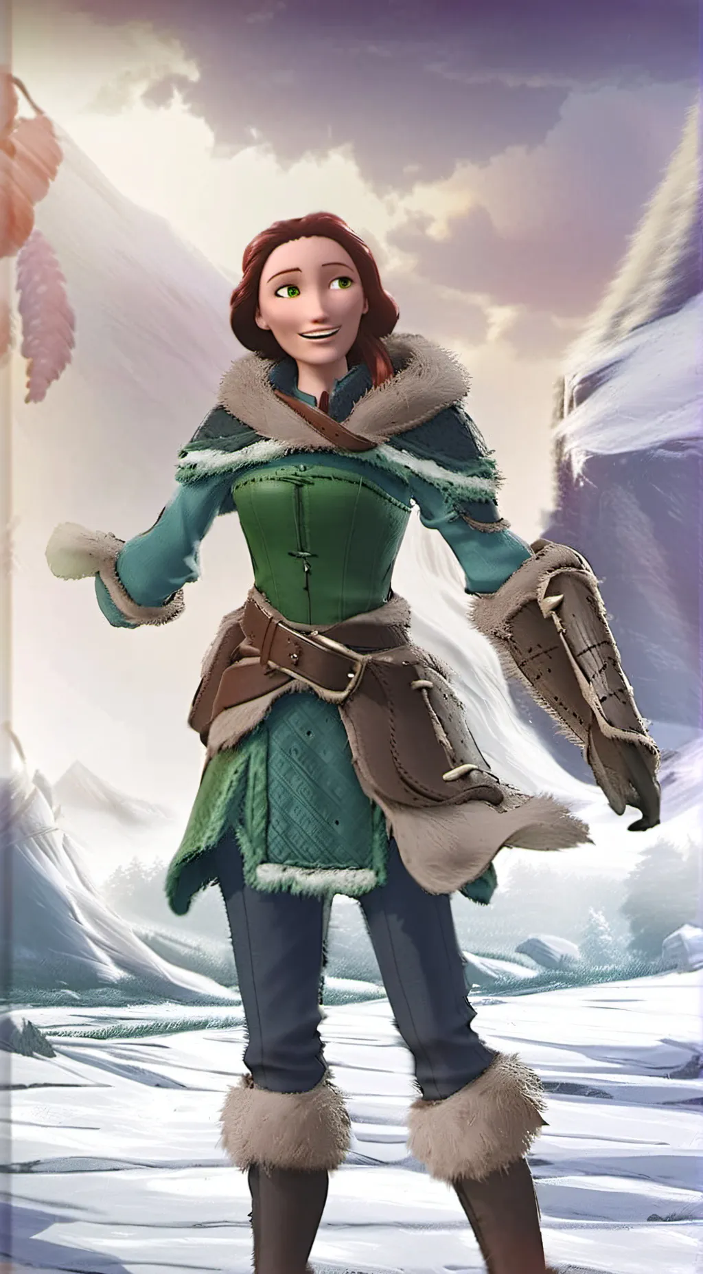 ai character: Valka background