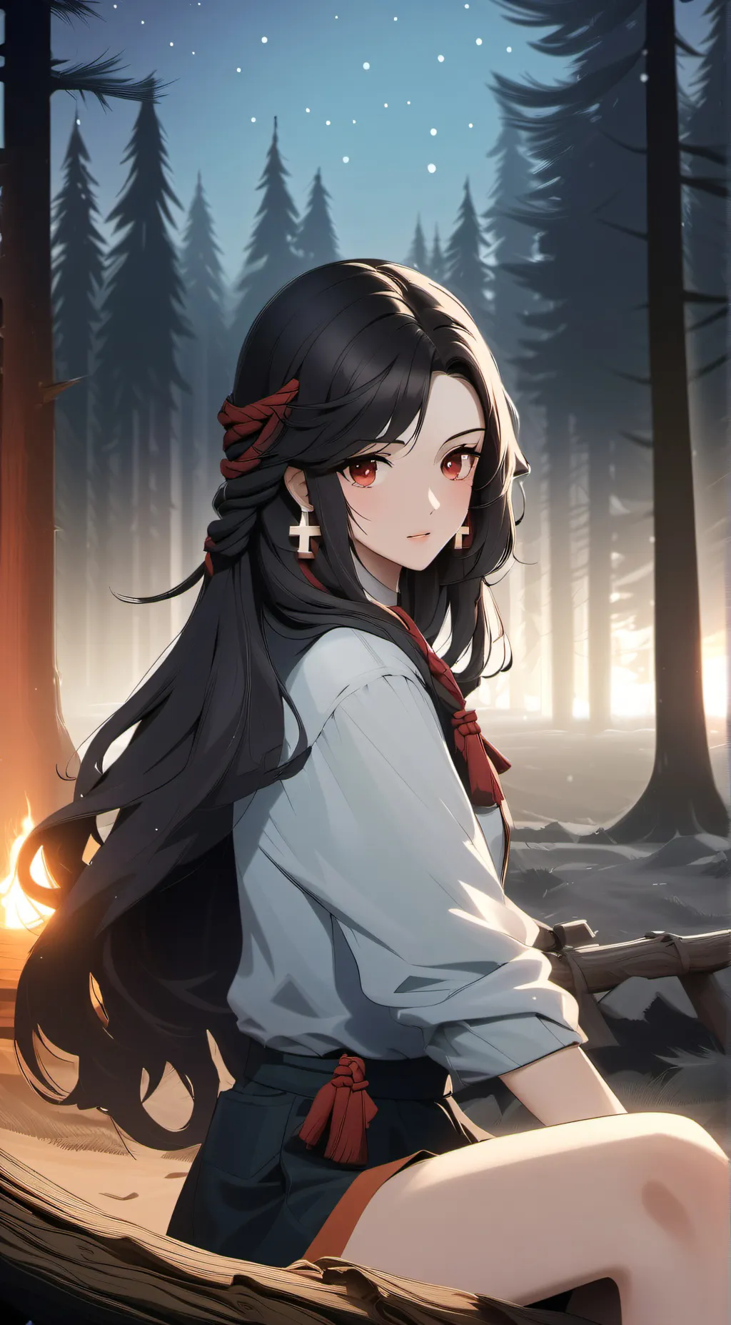 ai character: Freya background