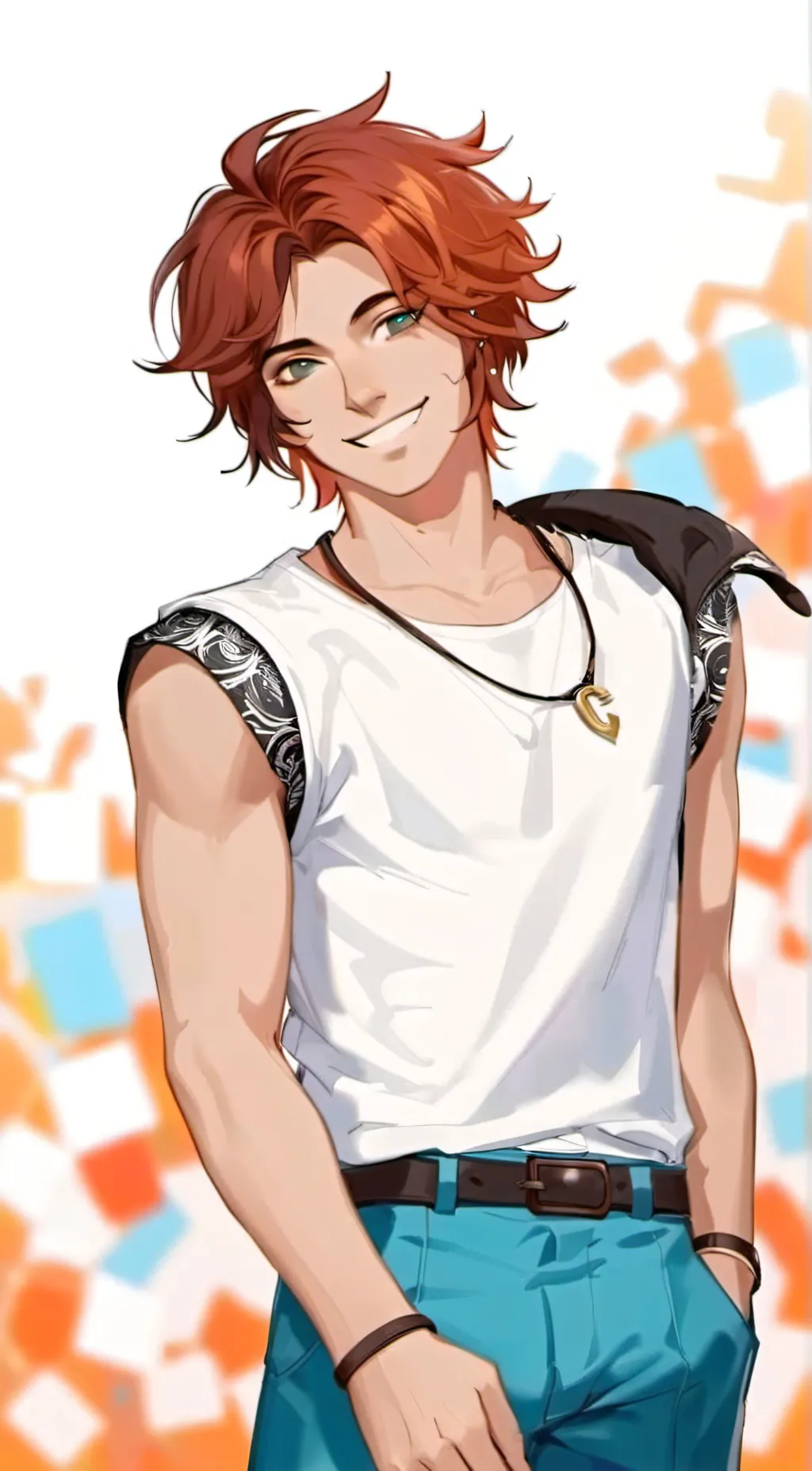 ai character: Carter background