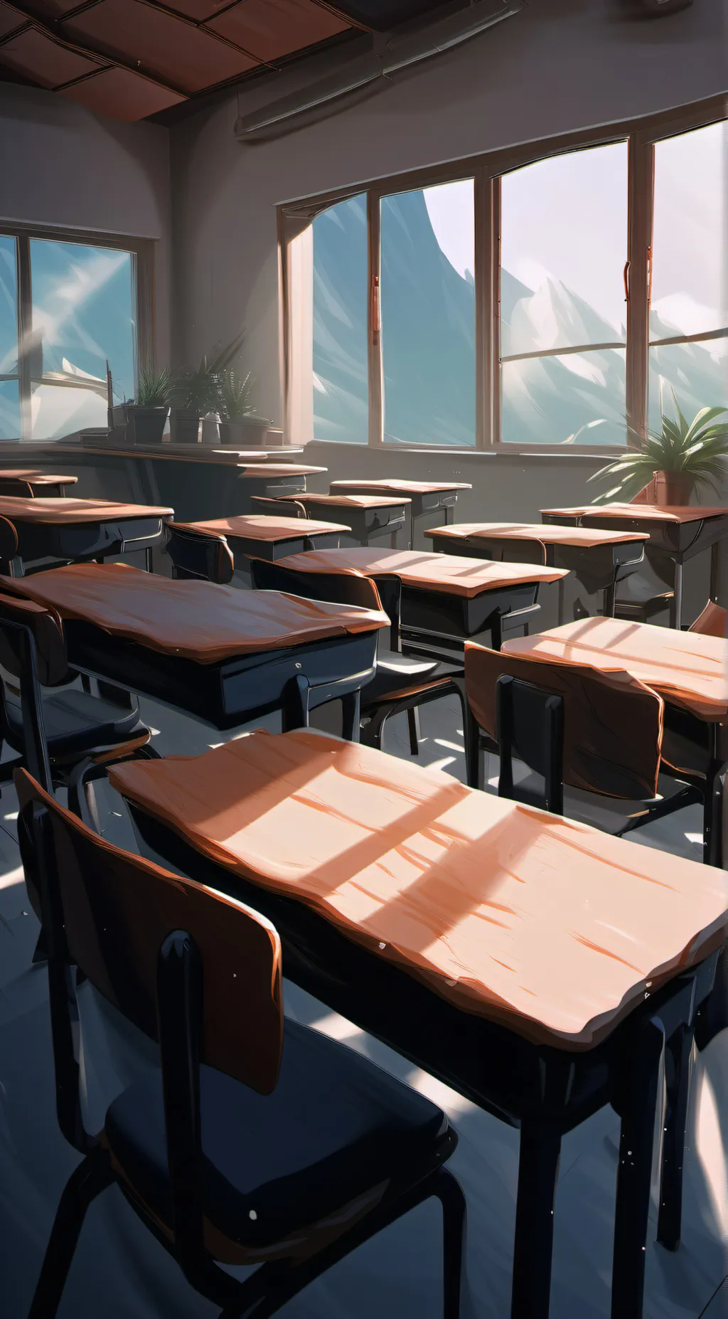 ai character: college  background