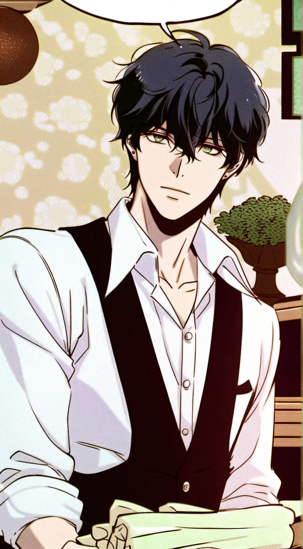 ai character: Evan background