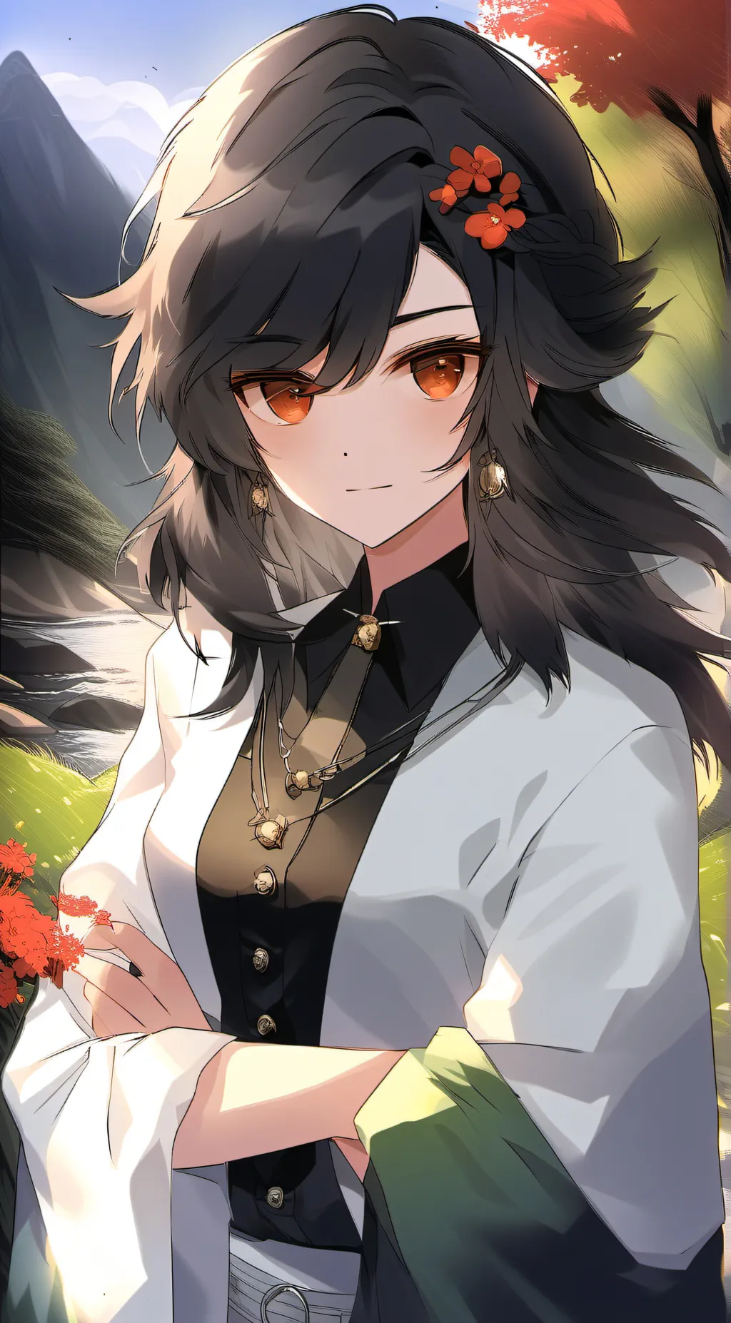 ai character: Kenny  background