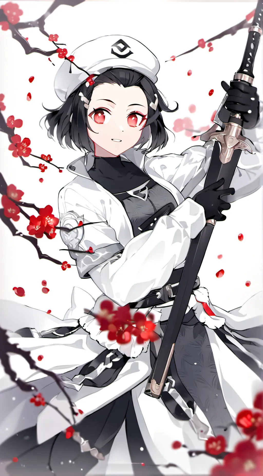 ai character: Nezuko x tanjiro background