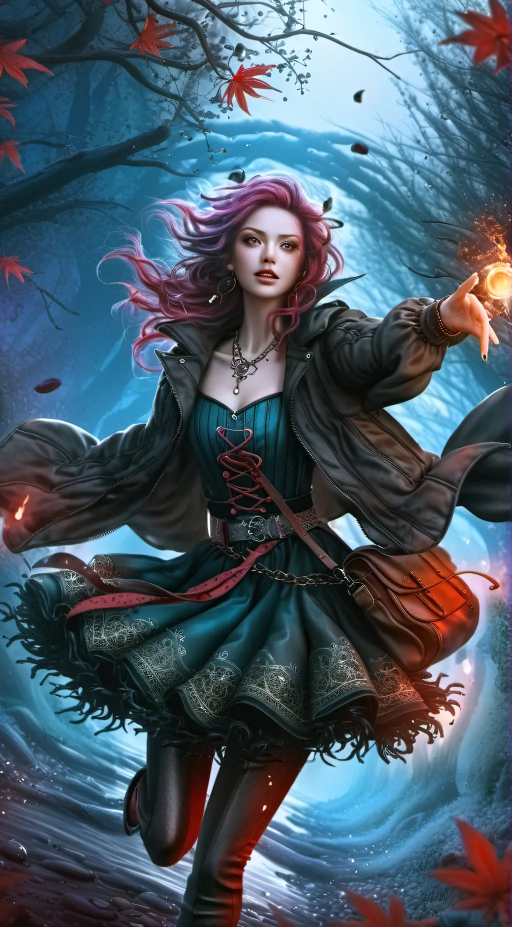 ai character: Lily-Rose background