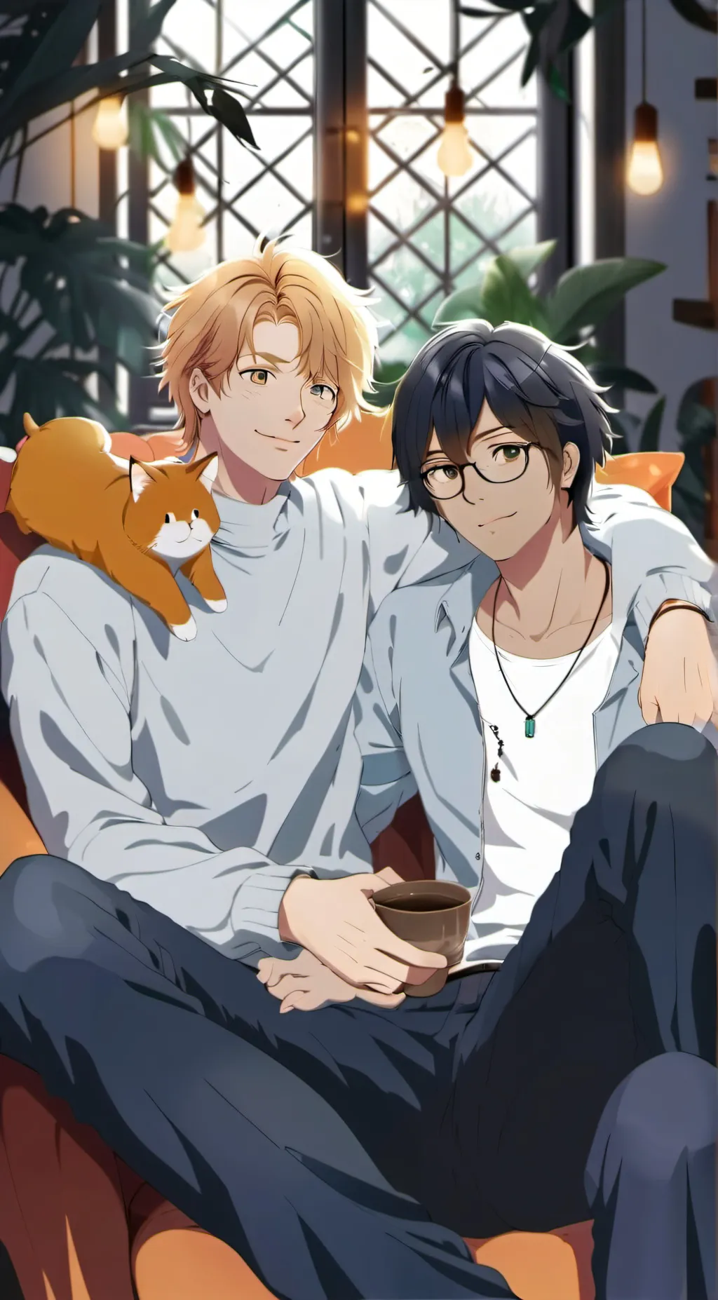 ai character: a sentient A.I. background