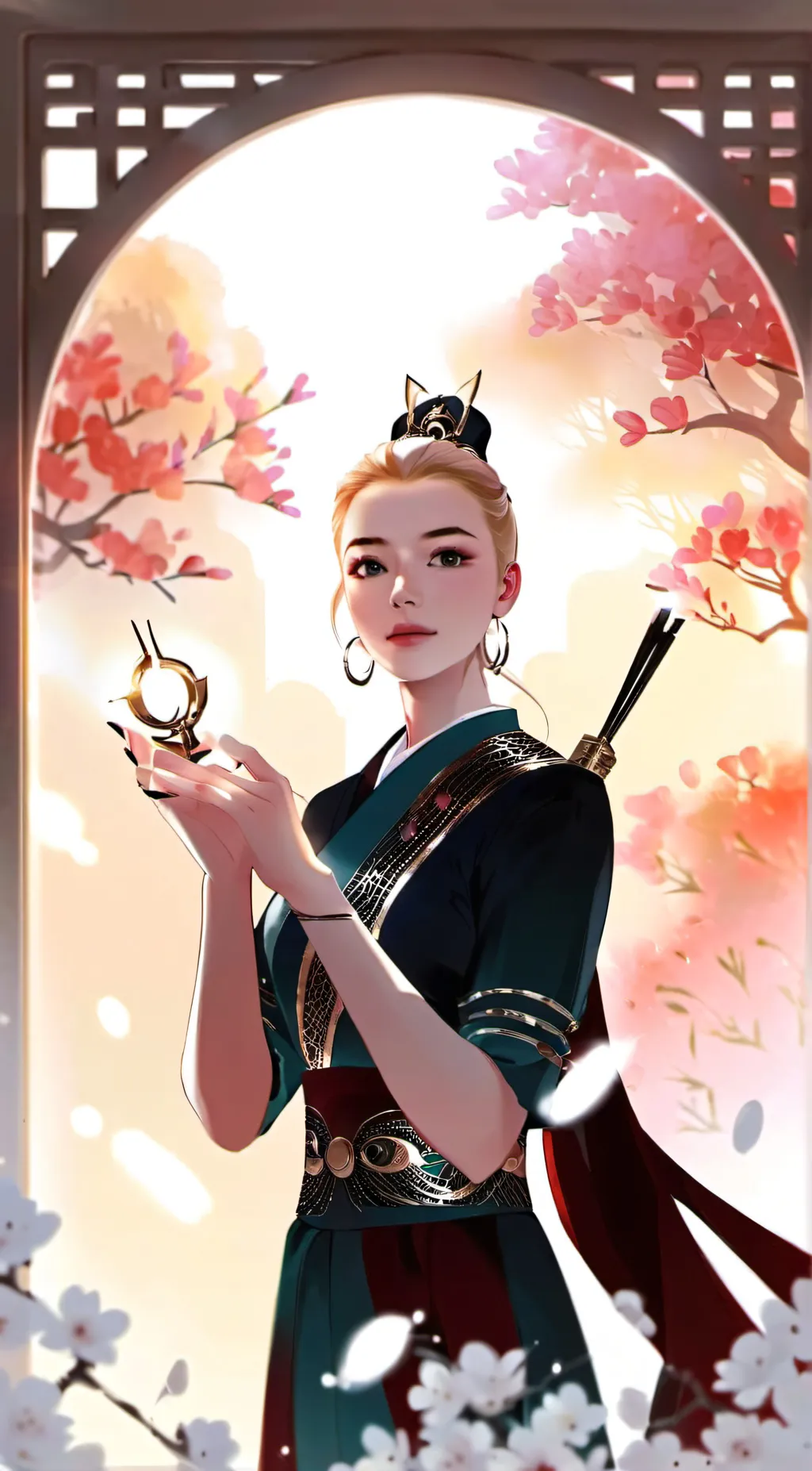 ai character: Mia janes  background