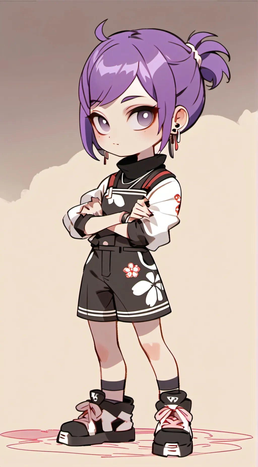 ai character: Ariana background