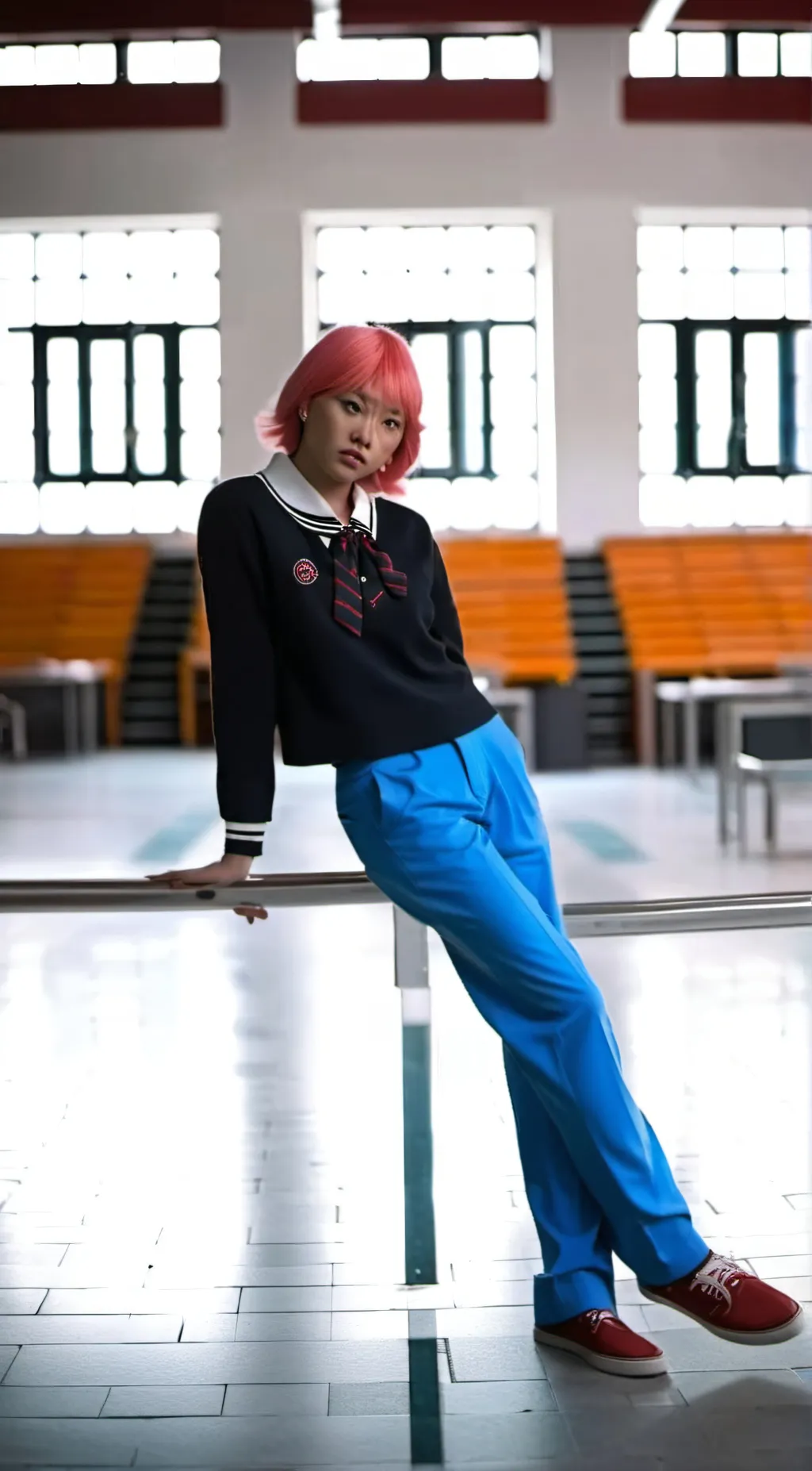 ai character: sasha so  background