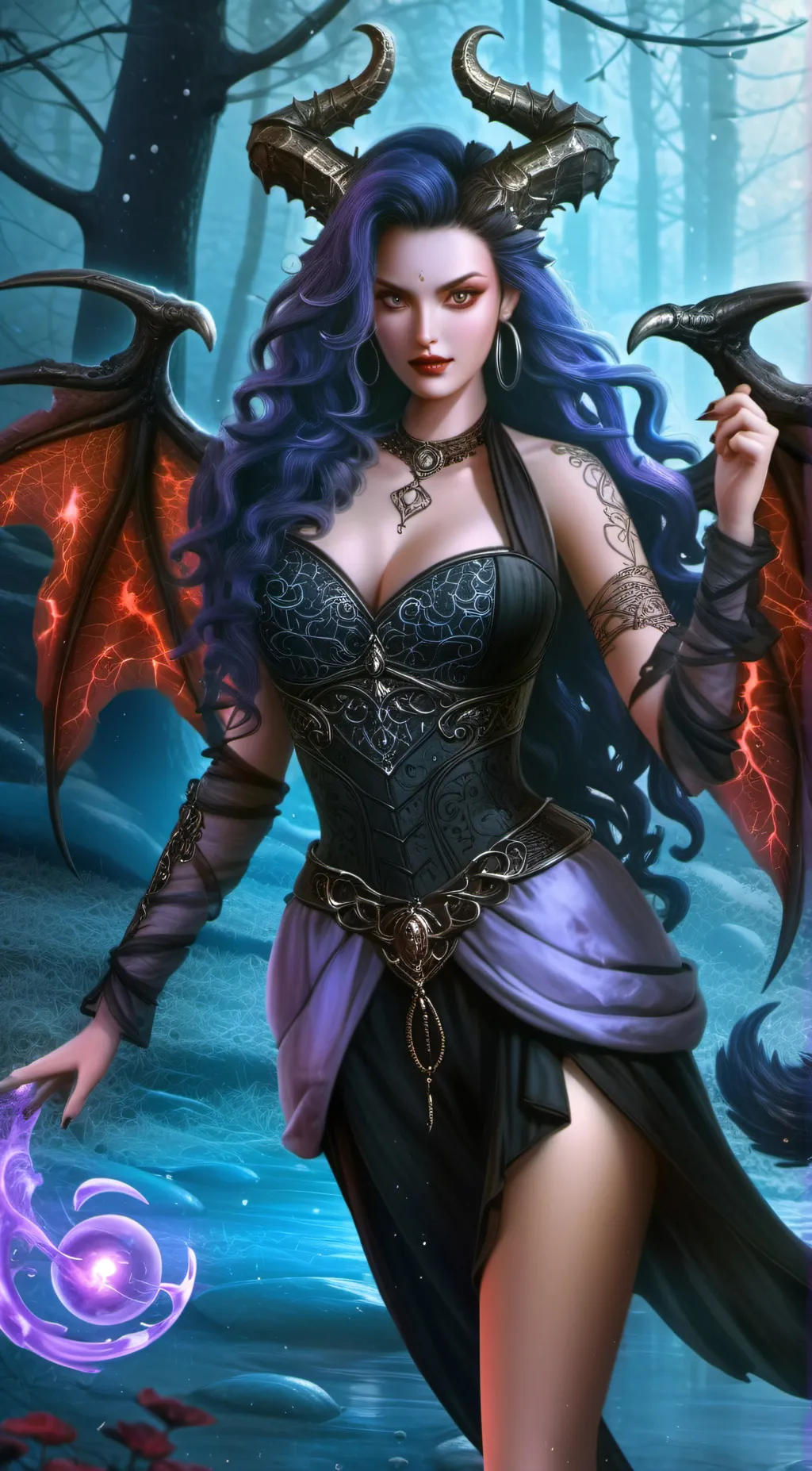 ai character: Bronlissa background