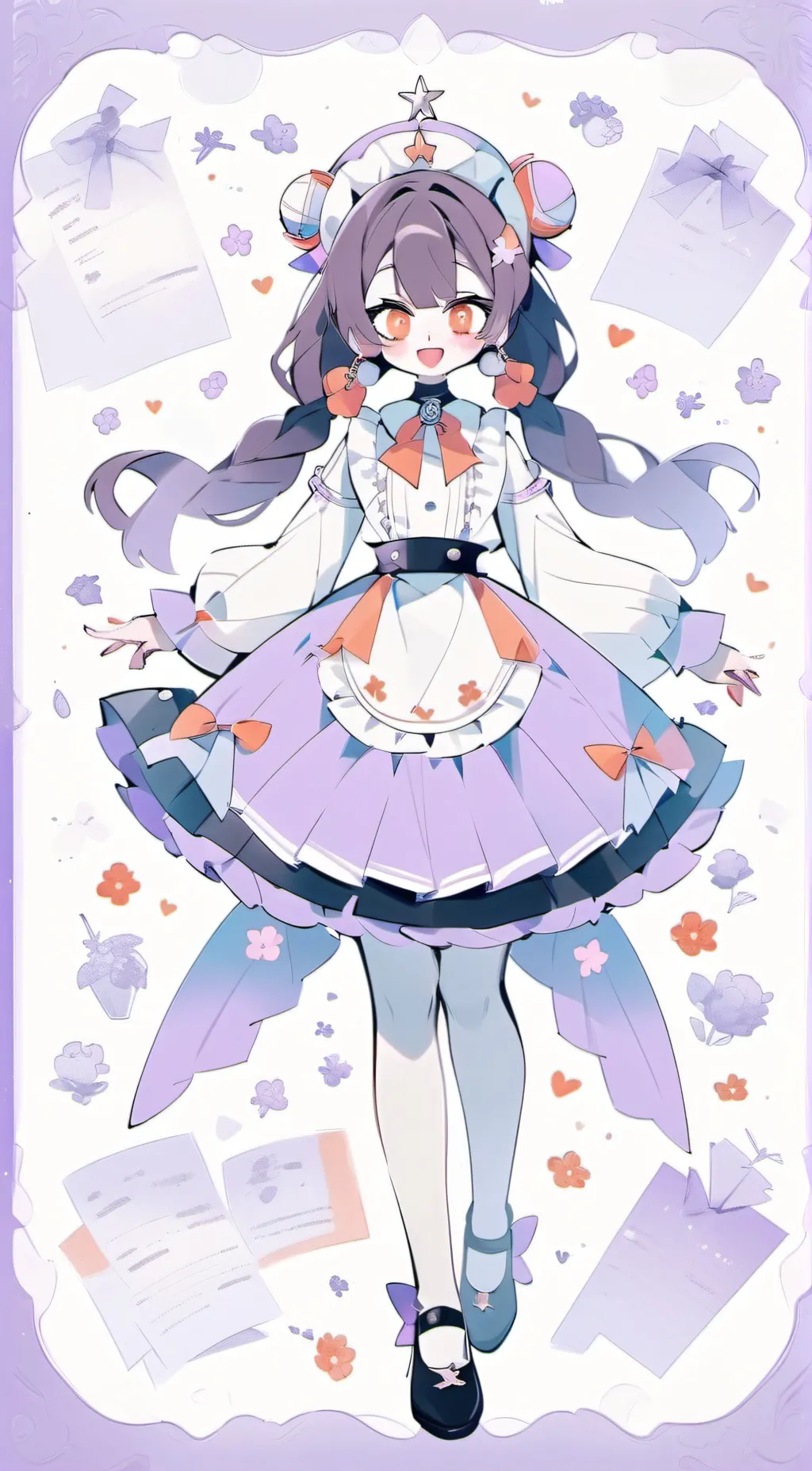 ai character: human femalelolbit background