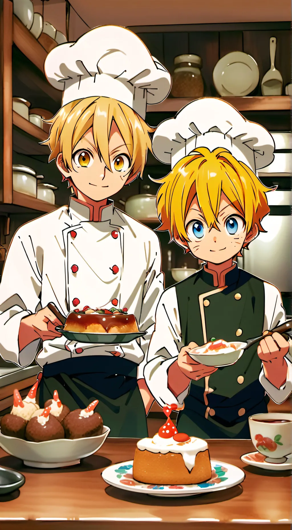 ai character: one piece  background